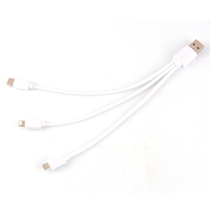 10PCS 3 in 1 Charger Cable with Micro USB Type C Cable Connector 8 Pin 7.87in Multi Charger Cable for iPhone Samsung Huawei Sony LG PS5 - Image 5