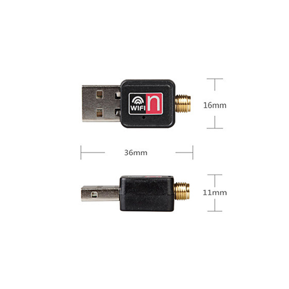 2PCS 600Mbps USB WiFi Dongle Wi-Fi Adapter for PC USB Wireless Network Card Wireless Adapter Wi-Fi Receiver Dongle for Windows - Image 7