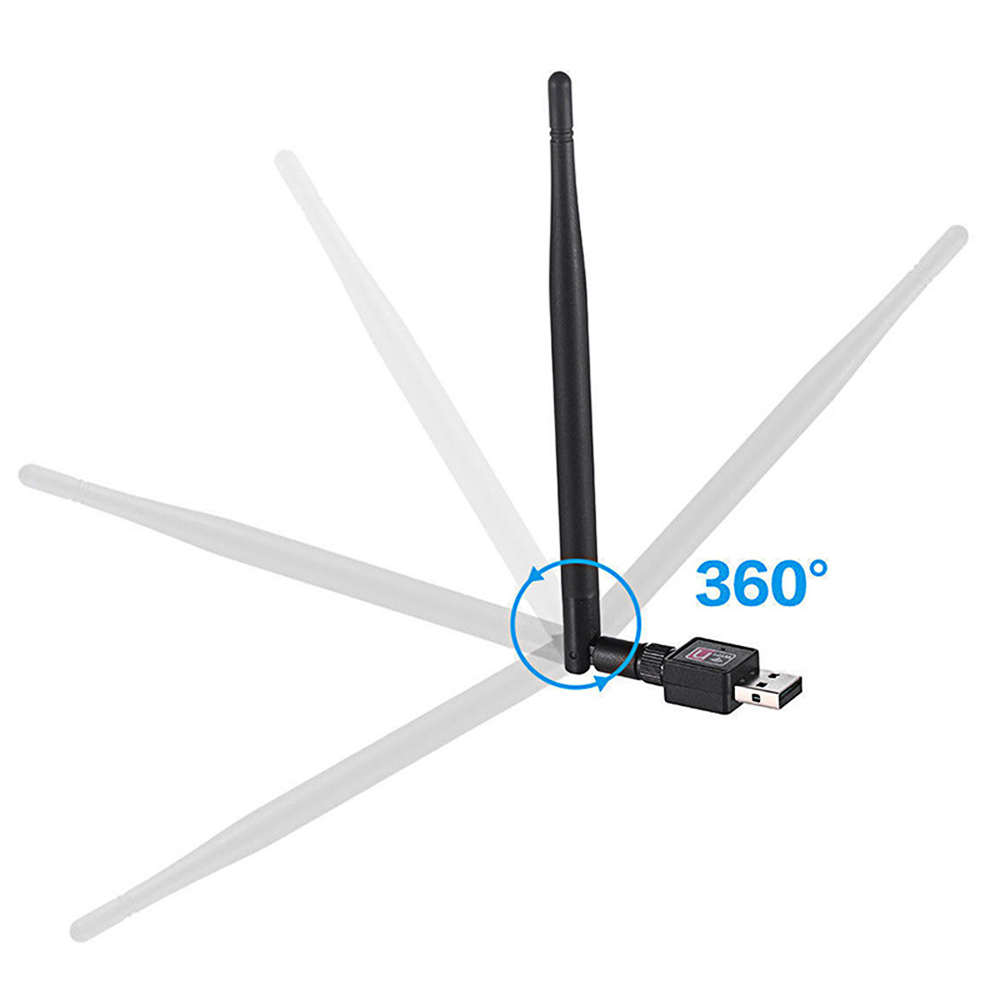 2PCS 600Mbps USB WiFi Dongle Wi-Fi Adapter for PC USB Wireless Network Card Wireless Adapter Wi-Fi Receiver Dongle for Windows - Image 11